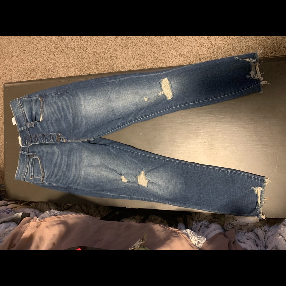 Abercrombie & Fitch Super skinny high-rise ankle